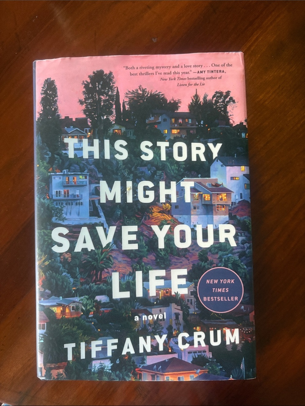This Story Might Save Your Life novel by Tiffany Crum Hardcover